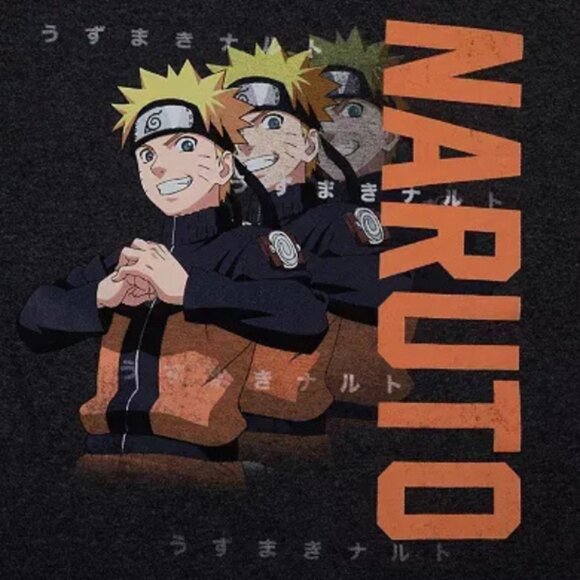 Naruto Shippuden Boys Graphic Tee – Size Medium- Anime Merch - Picture 3 of 3